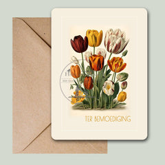 ENKELE kaart (ter bemoeding) EK36