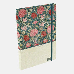 notitieboek William Morris rood A5