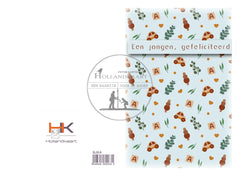 Dubbele wenskaart BJ64