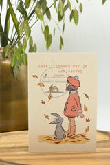 Dubbele wenskaart K122