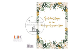 pakje dubbele gedrukte kerstkaarten GK319