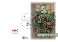 pakje dubbele gedrukte kerstkaart GK332