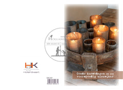 Pakje dubbele gedrukte kerstkaarten GK337