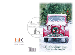 Pakje dubbele kerstkaarten GK347