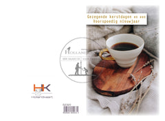 pakje dubbele gedrukte kerstkaarten GZ320