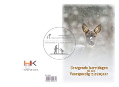 Pakje dubbele kerstkaarten GZ352