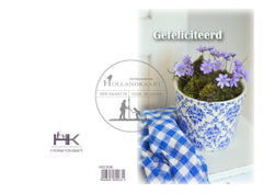 Dubbele wenskaart HG308