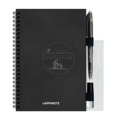 uitwisbaar notitieboek Zwart