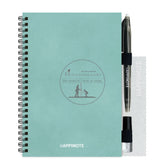 uitwisbaar notitieboek oceanblue