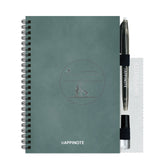 uitwisbaar notitieboek Forest green