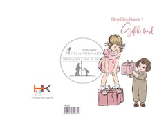 Dubbele wenskaart K116