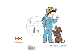 Dubbele wenskaart K121