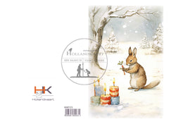 Dubbele wenskaart nw133