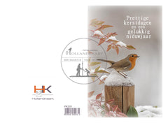 pakje dubbele gedrukte kerstkaarten PK301