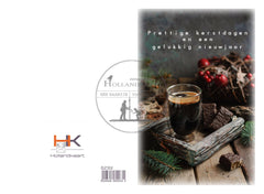 Pakje dubbele kerstkaarten PK312 Binnenkort voorradig