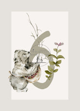 prentbriefkaart kind AC6