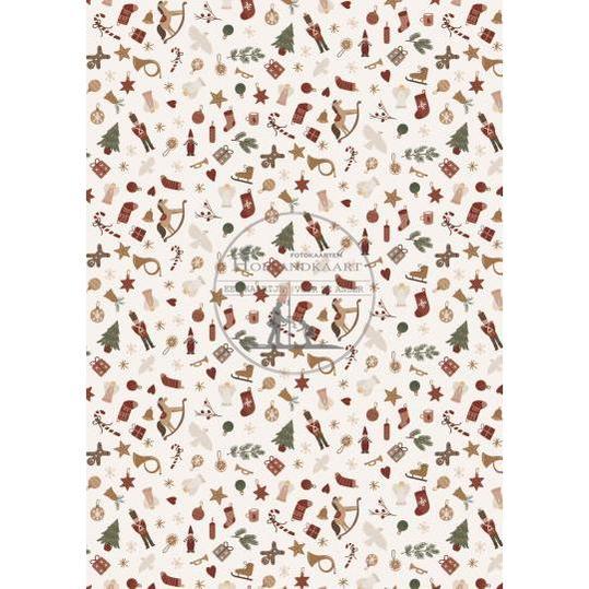 Inpakpapier kerst