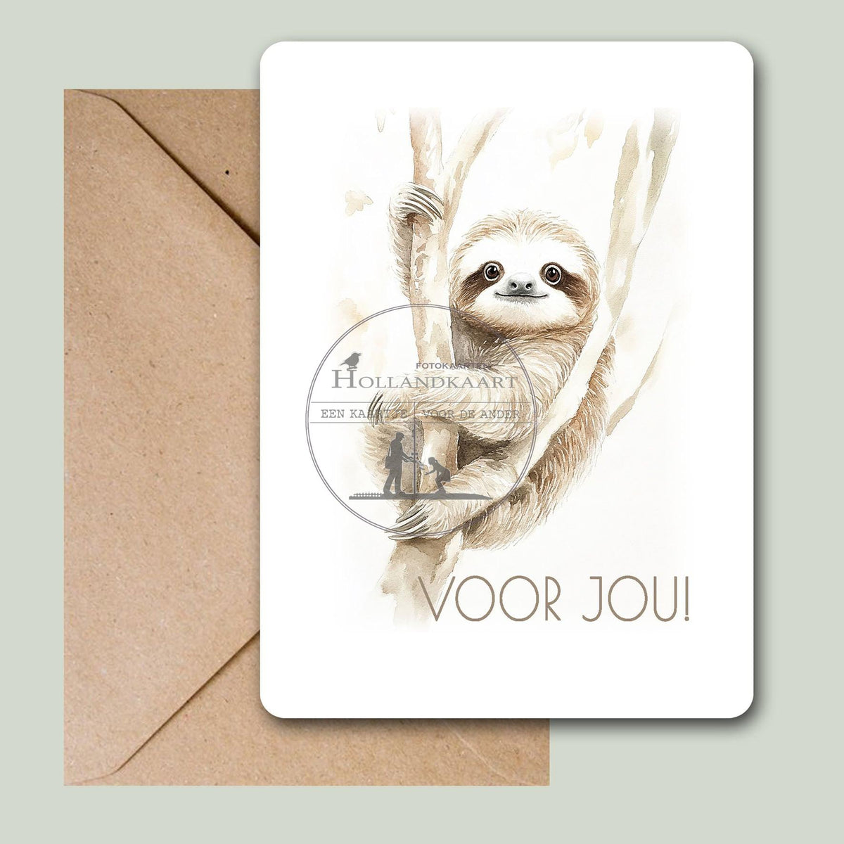 ENKELE kaart (koalabeertje Voor jou!) EK33A