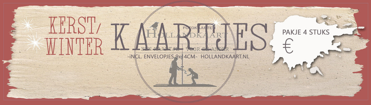 topkaart kerst/winter kaartjes