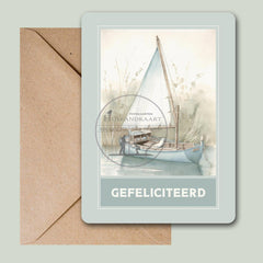 ENKELE kaart (felicitatie) EK51