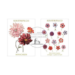 kaartenmapje mini K&C Dahlia