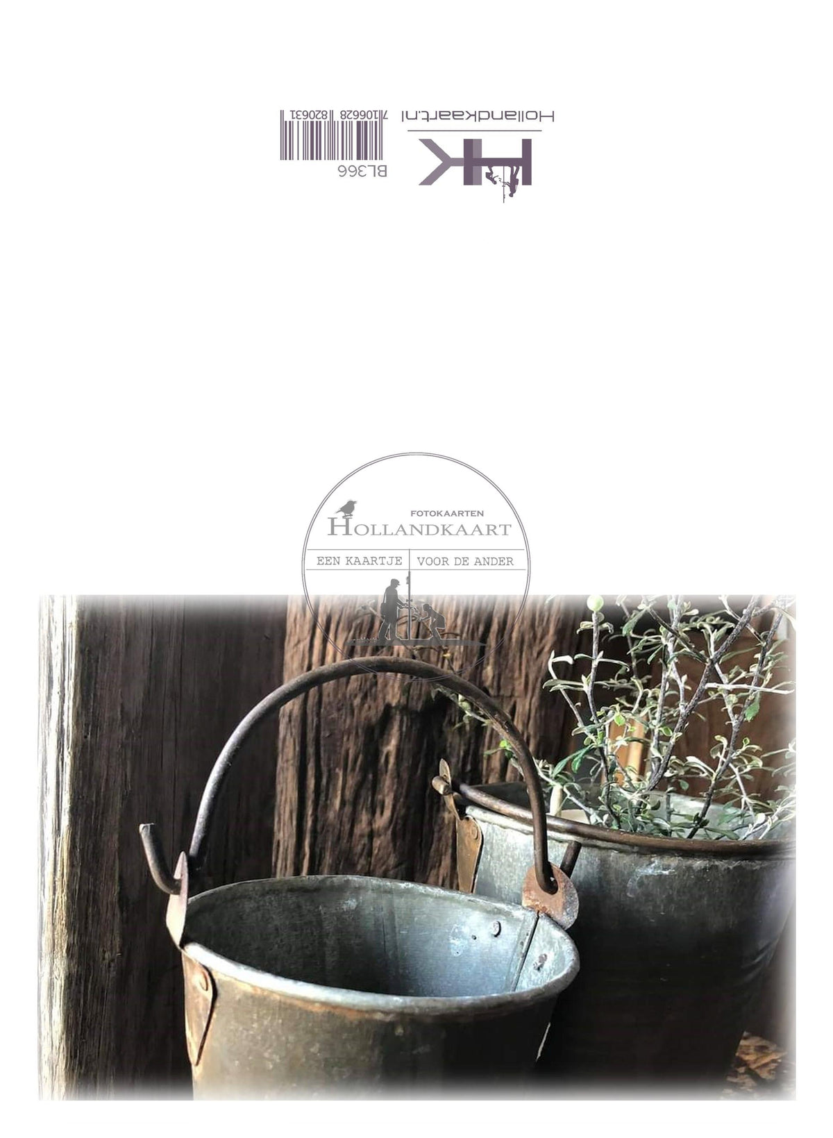 Dubbele wenskaart BL366