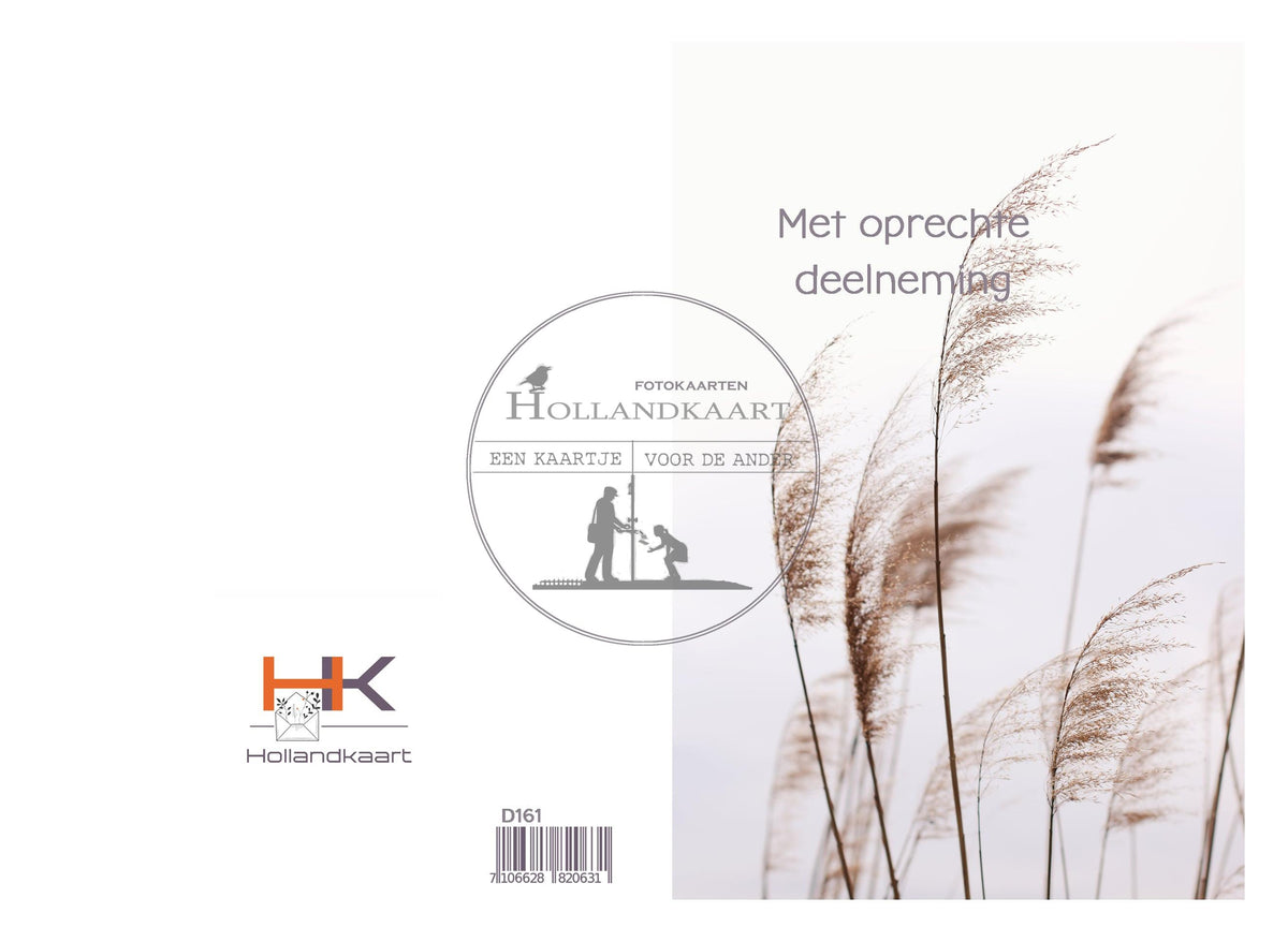 Dubbele wenskaarten D161