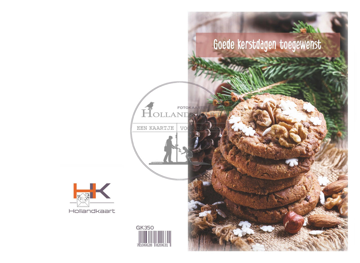 Pakje dubbele kerstkaarten GK350 Binnenkort verkrijgbaar
