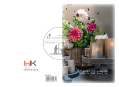 Dubbele wenskaart HG343