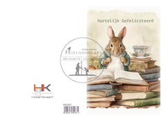 Dubbele wenskaart HG347