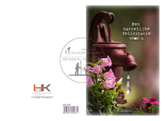 Dubbele wenskaart ('uw' verjaardag) HG355