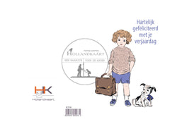 Dubbele wenskaart K114