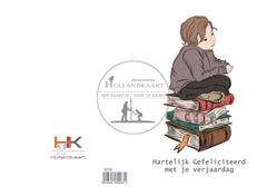 Dubbele wenskaart K119