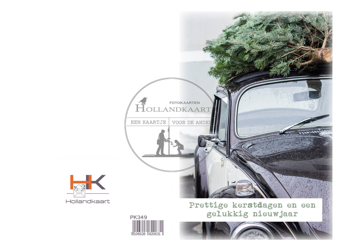 Pakje dubbele kerstkaarten PK349