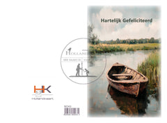 Dubbele wenskaart SCH3