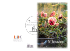 Dubbele wenskaart TB55 Ter bemoediging