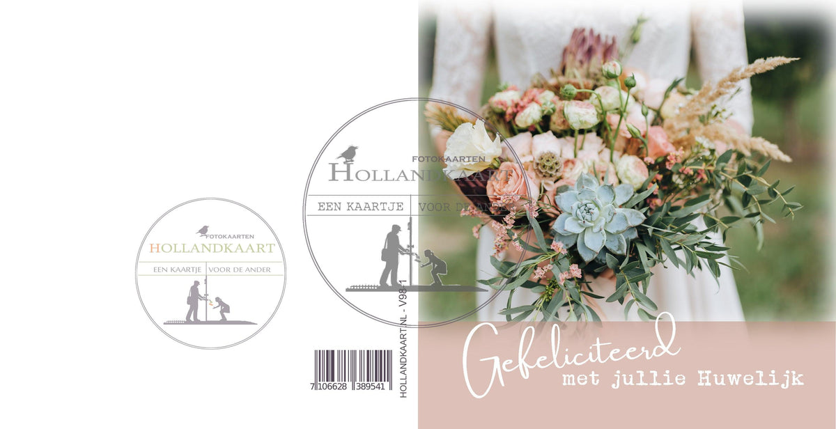 Vierkante kaart V98-1