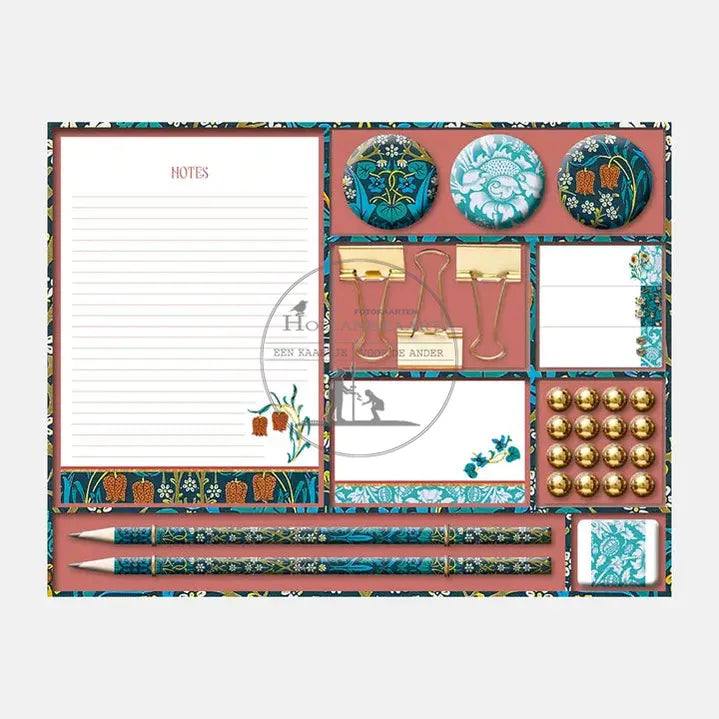 Bureauset WM blauw