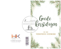 OP=OP 24 wenskaartjes dennetakjes